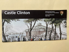 CASTLE CLINTON NATIONAL PARK UNIGRID BROCHURE NEW YORK CITY FORT OPERA DIVAS ART picture