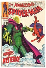 Amazing Spider-Man #66   Marvel 1968   Classic Mysterio cover picture