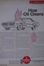 1967 Mercury Cougar Vintage Kendal Racing Oil Original Print Ad 8.5 x 11