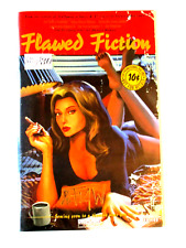 SIGNED FLAWD FICTION #1  PULP HOMAGE DR FLAW COMICS LTD ED 55/100 HTF HOT M44 picture