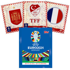 Topps UEFA EURO 2024 Germany collectible sticker EURO BORDER parallel picture