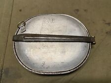 ORIGINAL WWI WWII US ARMY M1910 MESS KIT-DATED 1918, NAMED, TRENCH ART picture