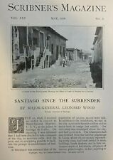 1899 Santiago Cuba After the Spanish American War by General Leonard Wood picture