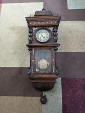 Antique German Kienzle Wall Clock Not Tested picture