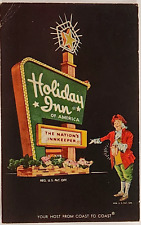 Postcard Holiday Inn Sign, 