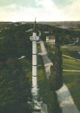 CONTINENTAL SIZE POSTCARD ILLINOIS MONUMENT AT GENERAL BRAGG'S HQ CHATTANOOGA TN picture
