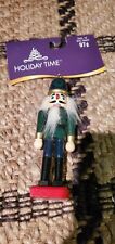 Vintage Holiday Time Nutcracker  Ornament 5'' picture