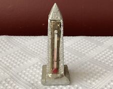 VTG Obelisk-shaped Thermometer/ Washington Monument Thermometer, 3 3/8
