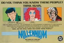 Joe Staton SIGNED 1987 DC Comic Promo Art Poster Millennium Looker Jim Gordon picture