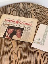Rare VTG Trump’s Castle Hotel & Casino Castle Courier Newspaper 1988 picture