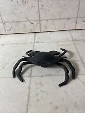 VINTAGE CAST IRON CRAB DESK INKWELL UNDER SHELL picture