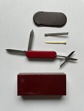 Vintage Victorinox Company Red Swiss Army Knife New With Original Box & Inserts picture