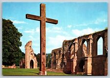 Postcard England Glastonbury Abbey the Cross  Church 3W picture