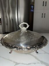 WM. A Rogers By Oneida LTD Silversmiths 10” Dia picture