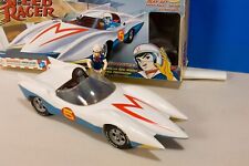 Speed Racer Play Set, realistic heros & large car  (15 in ) with  Box,Rare item picture