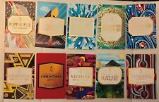 10 Starbuck Coffee Reserve Taster Cards-Colorful-Embossed-Collectible 2015 picture