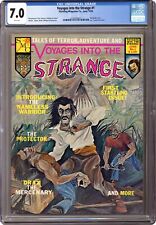 Voyages into the Strange Magazine #1 CGC 7.0 1976 4372428001 picture