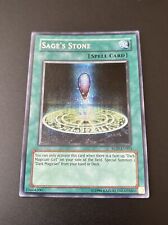 Sage’s Stone ROD-EN003 Prismatic Secret Rare Promo Yugioh Card Fresh From Box picture