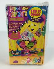 Vintage Lisa Frank Flip Outs Organizer Casey and Candy Trifold Planner Diary picture