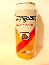 1975 Narragansett Lager Beer Retro Label Jaws 16oz. Can Movie Quint Shark picture