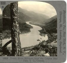 CANADA, Fraser River Near Yale, B.C.--Keystone Stereoview Rare1200 Set#1090 picture