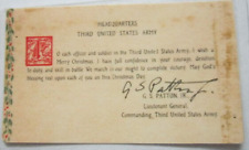 GEN. GEORGE S. PATTON'S  WWII PRAYER CARD picture