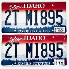 2014 United States Idaho Twin Falls Passenger License Plate 2T M1895 picture