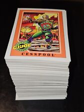 1991 Impel G.I. Joe Series 1 Complete 200 Card Set #1-200 picture