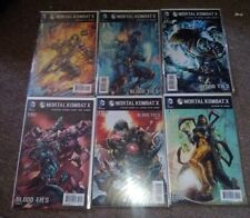 DC Comics Mortal Kombat X #1-5  Lot Blood Ties PLUS BONUS #1  picture