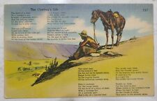 Lot Of 5 Five Vintage Old West Cowboy Postcards 1908-1952 4 Posted 1 Unposted EX picture