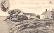 Postcard ME Casco Bay Pearl of Orr's Island House 1947 Vintage Old PC f2332 picture