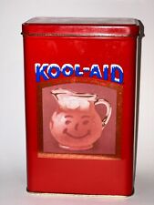 Vintage Kool-Aid Tin Can Container Metal Collectable Canister picture