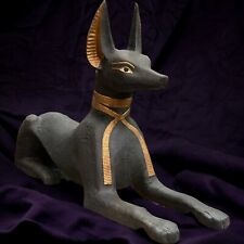Authentic Large Anubis Statue - 56cm Handcrafted Egyptian God of Mummification picture