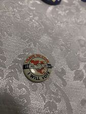 1964 AFL CIO Pin Button 1” Union Vintage Shop Labor picture
