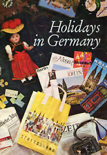 Vintage 1960s German Travel Brochure Holidays in Germany Book  picture