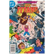 New Teen Titans (1980 series) #17 Newsstand in VF minus condition. DC comics [z] picture