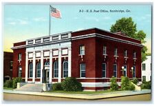 c1950's US Post Office Building Bainbridge Georgia GA Unposted Vintage Postcard picture