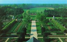 Postcard The Palace Gardens Williamsburg Virginia picture