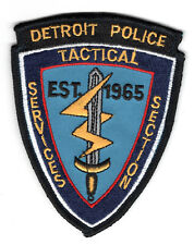 MI Michigan Detroit Police PD Tactical SWAT Patch picture