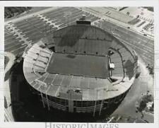 1984 Press Photo Aerial view of Tampa Stadium, site of Super Bowl '84 picture