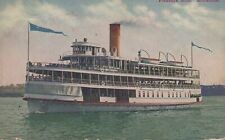 ZAYIX Great Lakes Steamer Pleasure Boat Britannia Unposted Belle Isle Divided picture