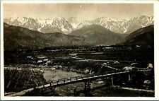 RPPC Birds Eye View Shirakawago Village Japanese Alps Japan 1904-18 Postcard C1 picture