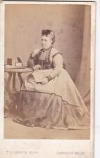 EARLY CDV LARGE LADY, T.H.LARMUTH, TUNBRIDGE WELLS picture