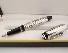 Luxury Bohemia Metal Series Silver Color 0.7mm Rollerball Pen No Box picture