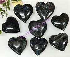 Wholesale 2 Lbs Lot Natural Astrophyllite Heart Crystal Energy picture