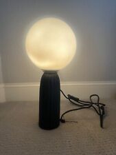 Beautiful Retro 1970s Frosted Glass Ball Lamp picture