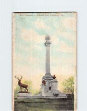 Postcard Elks Monument in Reservoir Park Harrisburg Pennsylvania USA picture