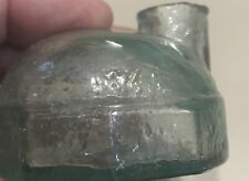 Rear civil war  Glass Ink Well Patent oct 1863  LOOK picture