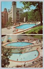 The Arlington Hotel Resort Hot Springs National Park Arkansas Vtg Postcard c5387 picture