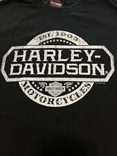 HARLEY DAVIDSON BLACK SHORT SLEEVE ,